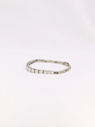 Bracelet vintage chute de diamants 2,5 ct 58 Facettes J437