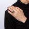 Bague Bague Art Déco Vintage Améthyste Filigrane Or Blanc 18 carats Taille 5.5 Bijoux Fins 58 Facettes G6838