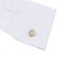 Boutons de manchette Boutons de manchette Cartier, "Santos Dumont", or et acier. 58 Facettes 33211
