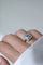 Bague 51 Bague Art Déco Aigue-Marine et Diamants 58 Facettes