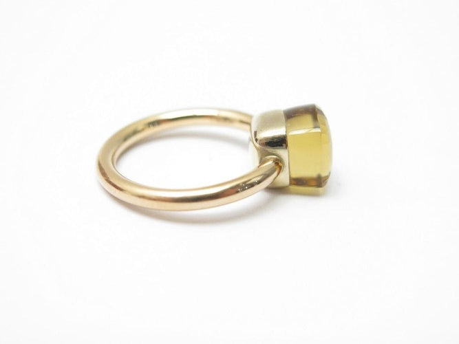 Bague 53 bague POMELLATO nudo petit citrine et or rose 58 Facettes 259268