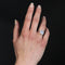 Bague 53 Bague saphir de Ceylan coussin et diamants 58 Facettes 24-154
