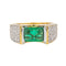Bague 54 Bague Or jaune Emeraude 58 Facettes 3182201CN