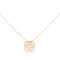 Collier Ginette NY Collier Mini Purity On Chain Or rose 58 Facettes 2646715CN