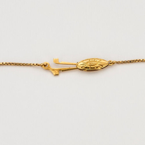 Collier Collier draperie or jaune, grenats 58 Facettes PER1505