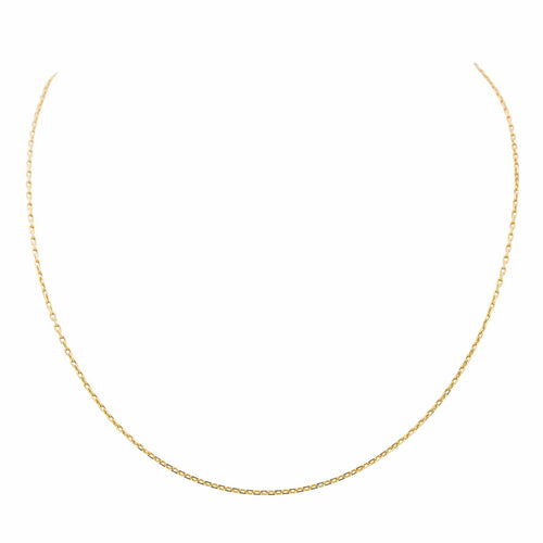 Collier Collier Maille forçat Or jaune 58 Facettes 3136373CN