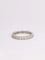 Bague 63 Alliance américaine en or blanc et diamants 2.24 ct 58 Facettes J48