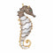 Pendentif 54 Bague hippocampe transformable en pendentif en or jaune et diamants. 58 Facettes G14201