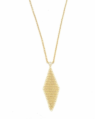 Collier Tiffany and Co - Collier à pendentifs en maille Elsa Peretti 58 Facettes