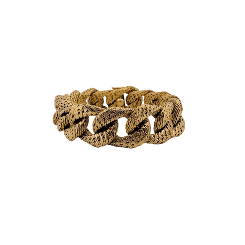 Bracelet Bracelet or jaune Georges Lenfant 58 Facettes 1