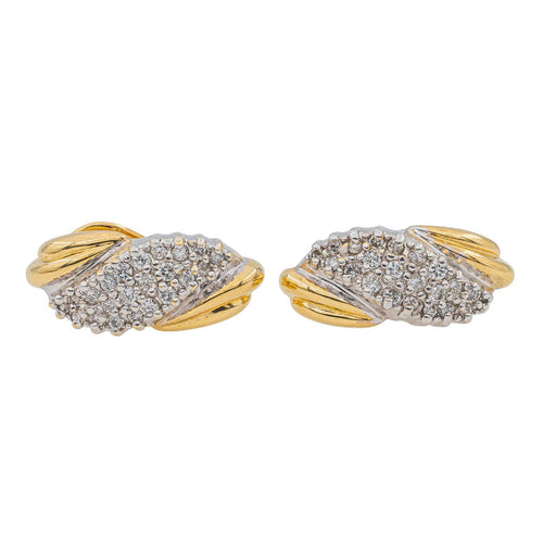 Boucles d'oreilles Boucles d'oreilles Or jaune Diamant 58 Facettes 3105064CN