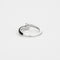 Bague 54 Bague or blanc céramique noire 58 Facettes 3131752