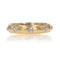 Bague 55 Alliance ancienne or jaune et diamants coussin 58 Facettes 24-263