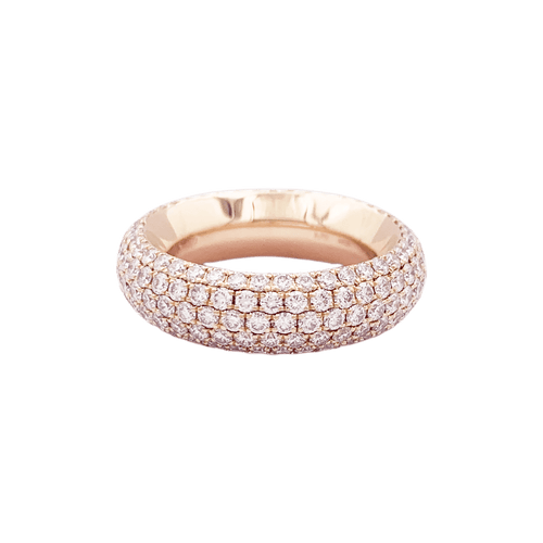 Bague 52 Bague Messika "Divine Enigma" or rose, diamants. 58 Facettes 34268