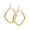 Boucles d'oreilles créoles Torchon