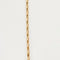 Collier Chaine or jaune maille alternée 58 Facettes LP523