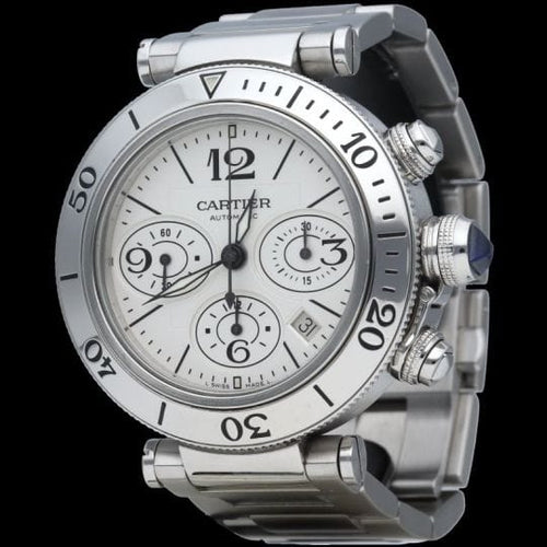 Montre Montre Cartier Pasha Seamaster Chronographe 42 mm 58 Facettes MT42146