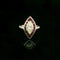 Art Déco inspired Diamond ring. 58 Facettes