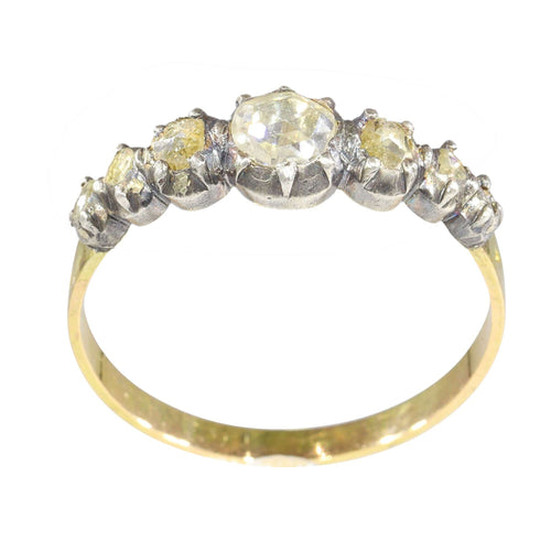 Bague 61 Bague en ligne avec diamants 58 Facettes 24137-0127
