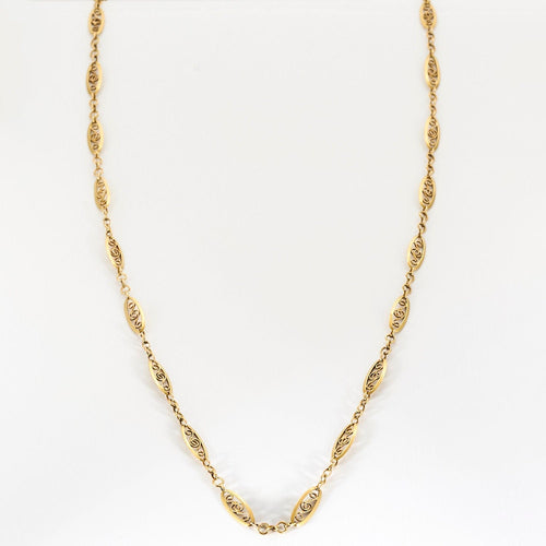 Collier Collier draperie or jaune 58 Facettes RAM28442