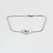 Bracelet DINH VAN - Seventies - Bracelet or blanc et diamants 58 Facettes GAP15292