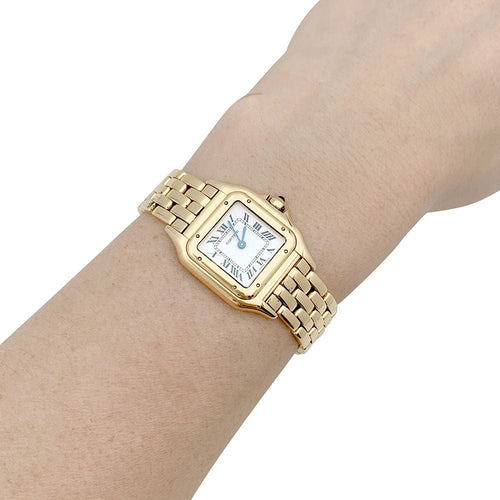 Montre Montre Cartier, "Panthère", or jaune. 58 Facettes 33793