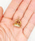 Pendentif Pendentif sceau antique en or 14k et agate gravée d’armoiries 58 Facettes A06678
