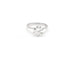 Bague Bague solitaire en or blanc avec diamant 58 Facettes