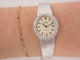 Montre vintage montre OMEGA en or blanc et 28 diamants mecanique 58 Facettes 259944