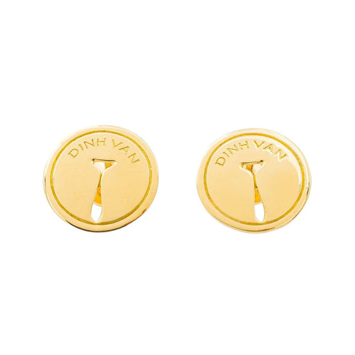 Boucles d'oreilles Dinh Van Boucles d'oreilles Punaise Or jaune 58 Facettes 3439346CN