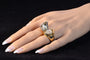 Bague 54 Jaeger-LeCoultre - Bague de montre secrète en or et diamants des années 1950 58 Facettes 22059-0203
