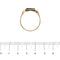 Bague Anello a scudo due ori 58 Facettes 35461