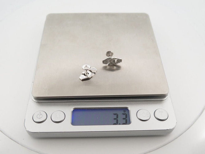 Boucles d'oreilles boucles d'oreilles DINH VAN menottes r8 or blanc diamants 58 Facettes 259755