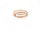 Bague 55 bague VANRYCKE charlie diamants et or rose + boite 58 Facettes 264897