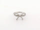 Bague 53 bague TIFFANY & CO noeud platine 950 diamants 58 Facettes 260905