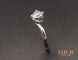 Bague 47 Solitaire platine diamant 58 Facettes 11035
