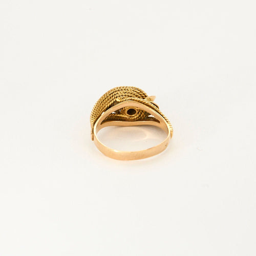 Bague 55 Bague jonc or jaune 58 Facettes CLA0434