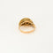 Bague 55 Bague jonc or jaune 58 Facettes CLA0434