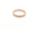 Bague 52 bague CHANEL coco crush mini en or beige rose 58 Facettes 262105