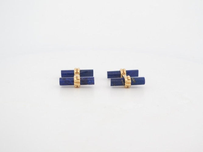 Boutons de manchette boutons de manchettes BOUCHERON en or 19 batonnets faisceaux 58 Facettes 260635