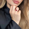 Bague 51 Solitaire Or Jaune Rubis 58 Facettes 29-GS35971