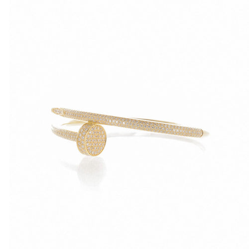 Bracelet Cartier - Bracelet Juste un Clou Pavé Diamants Full Set 58 Facettes 2.18153