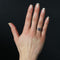 Bague 51 Bague vintage saphir diamants flocon 58 Facettes 24-302