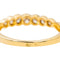Bague 51.5 Bague Demi-alliance Or jaune Diamant 58 Facettes 3634779CN
