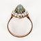 Bague 55 Bague ancienne chrysobéryl oeil de chat et diamants 58 Facettes 19-378-50