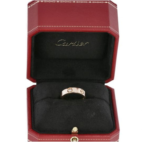Bague 53 Cartier Bague Cartier Collection "Love" Avec Diamants 58 Facettes 5011