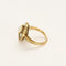 Bague 49 Charmante Bague de jeune fille en or jaune, opales et diamants 58 Facettes PRG1880