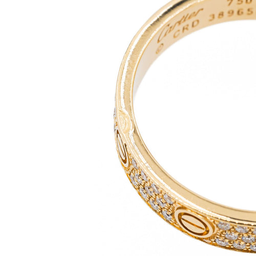 Bague 54 Cartier Bague Alliance Love Or jaune Diamant 58 Facettes 3083843CN