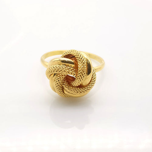 Bague 58 Bague en or jaune 18 carats 58 Facettes