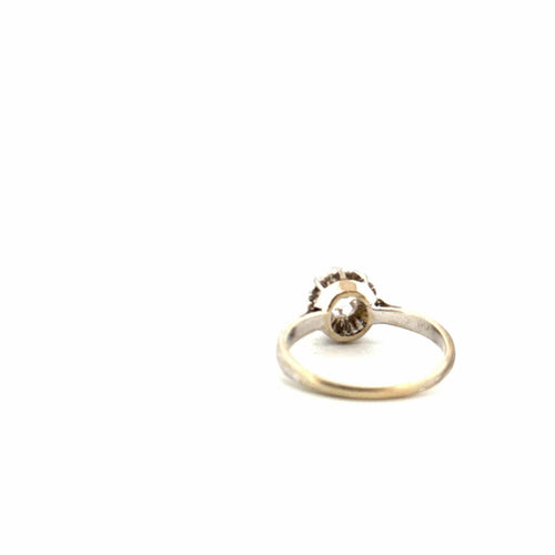 Bague 55 Solitaire Or Jaune diamant 58 Facettes 14-GS29764